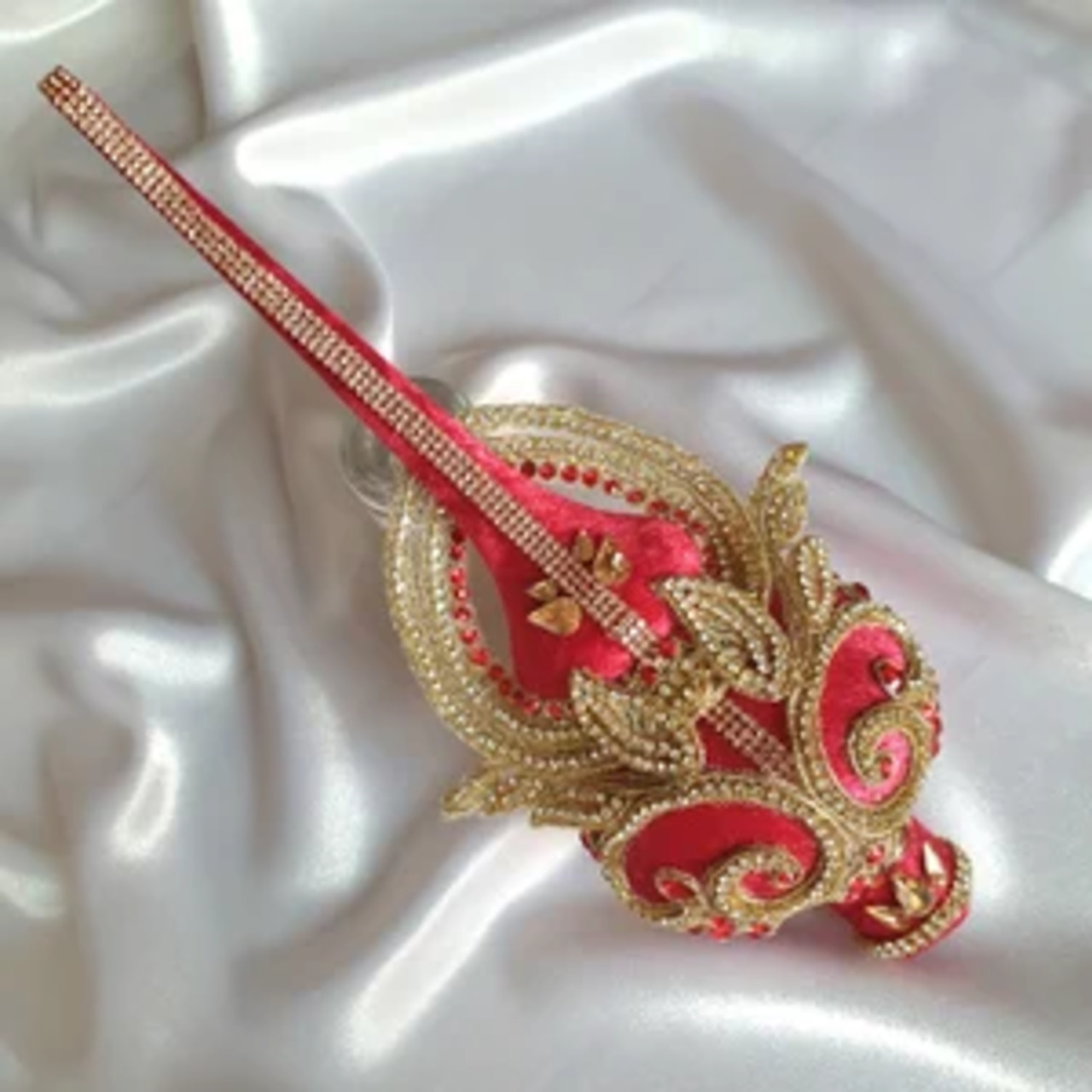 Red Christmas Ornaments Set - Image 2