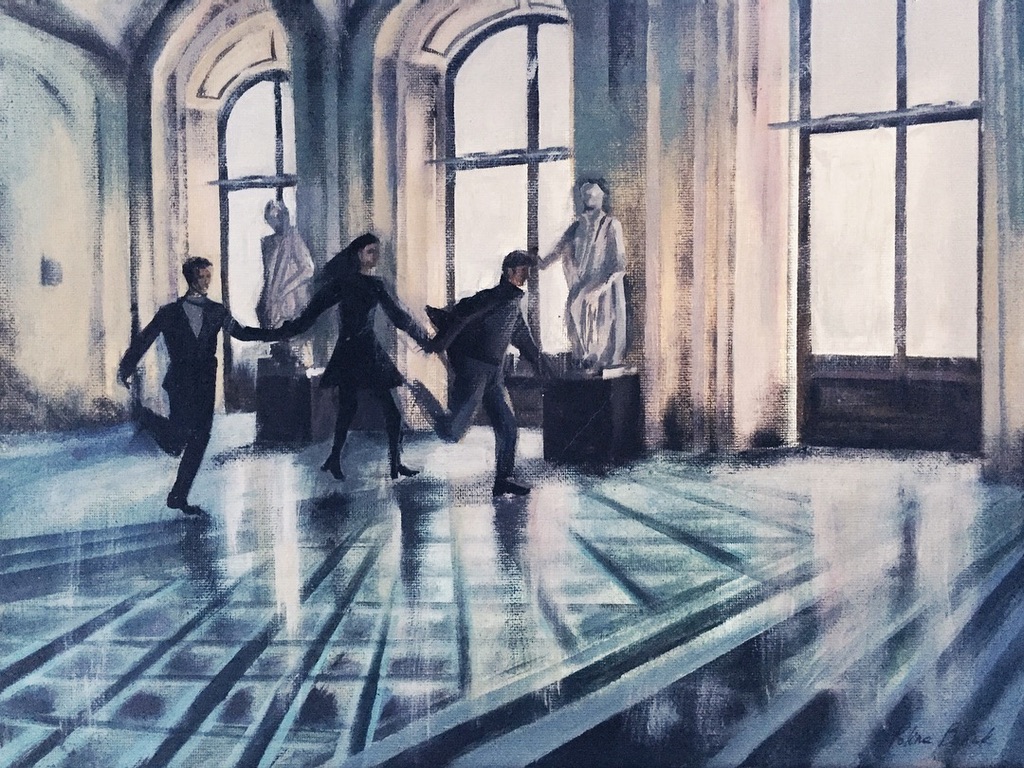 Dreamers — Acrylic Painting 30x40 cm