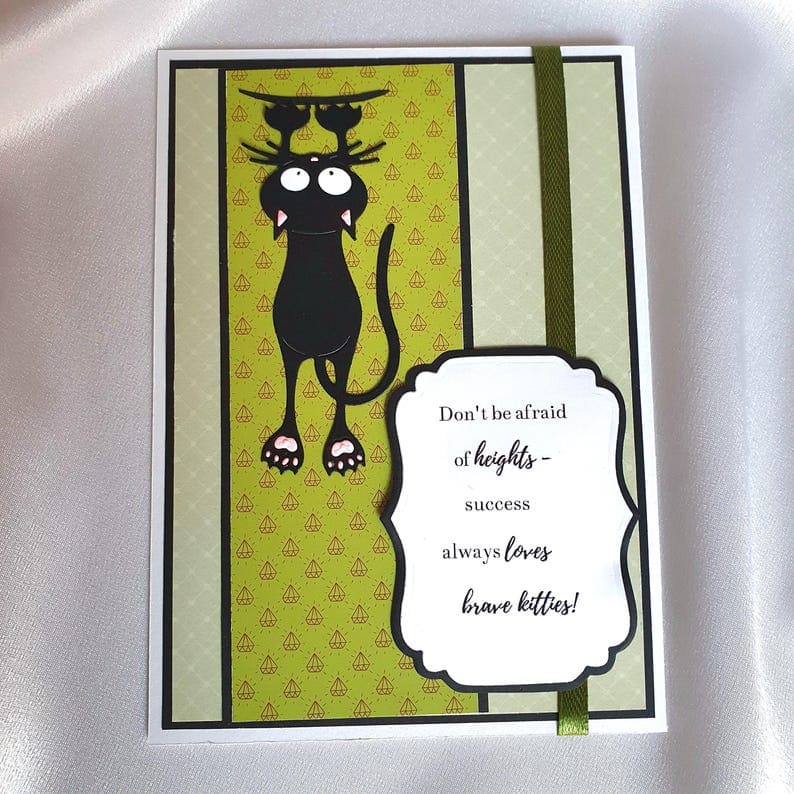 Black Cats Postcard Set – 10 Wishes with Humor - Image 7
