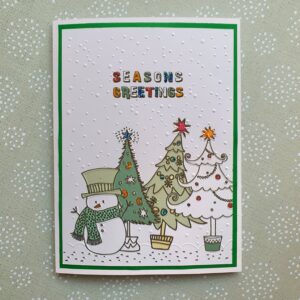 Набор из 10 рождественских открыток «Seasons Greetings»