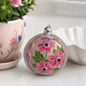 stained glass Christmas ornaments